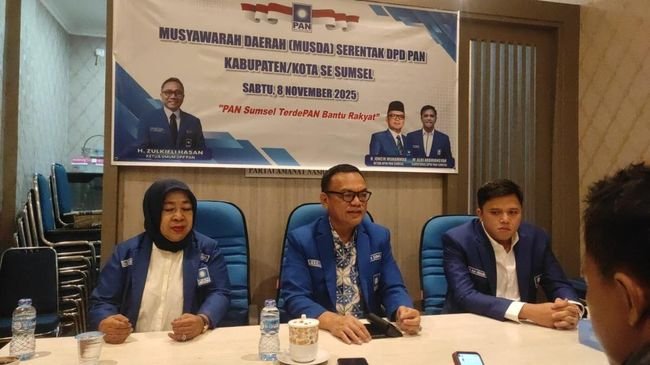 Perkuat Struktur Partai, PAN Sumsel Gelar Muscab Serentak November 2025