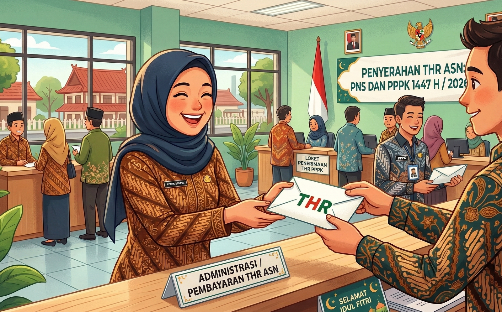 PNS dan PPPK Pemprov Sumsel Segera Terima THR Setara Satu Bulan Gaji