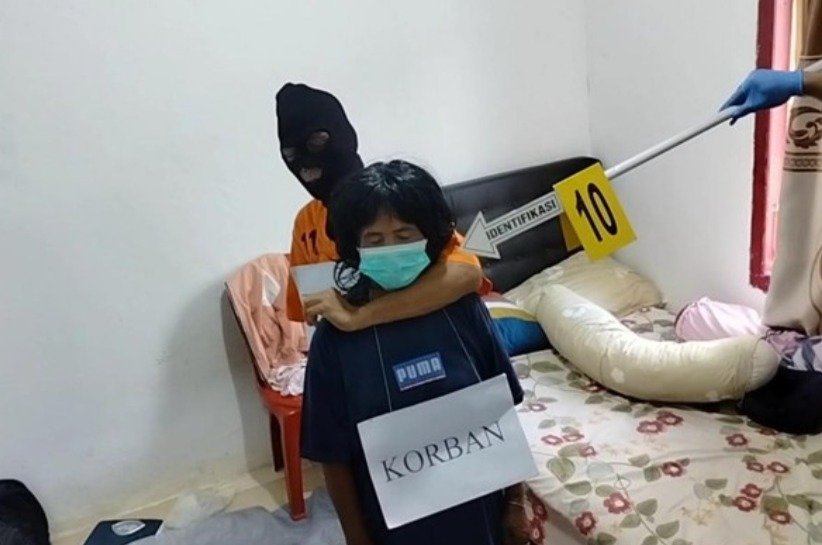 Polisi Gelar Rekonstruksi Kasus Tewasnya Staf Bawaslu OKU Selatan untuk Lengkapi Berkas