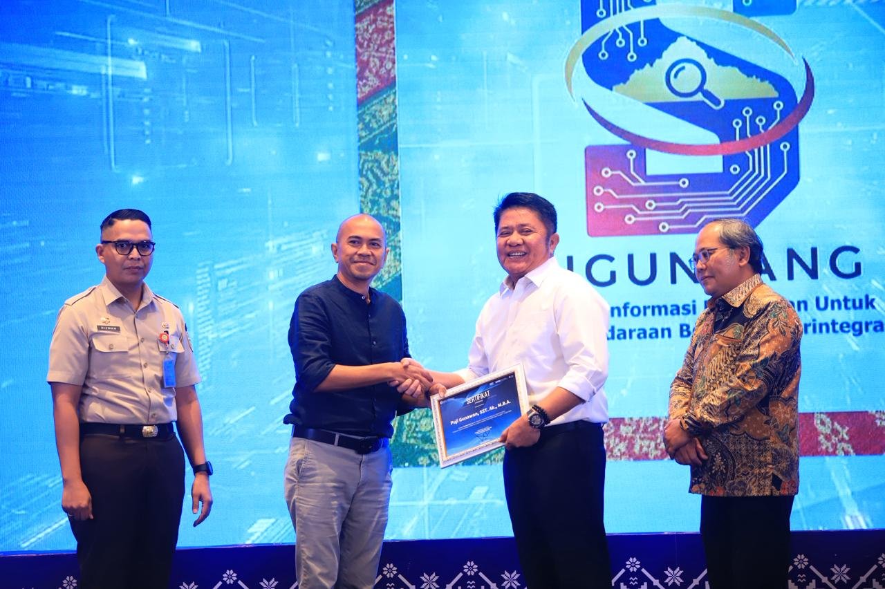 Gubernur Herman Deru Launching SIGUNTANG, Dorong Digitalisasi dan Peningkatan Pajak Kendaraan di Sumsel
