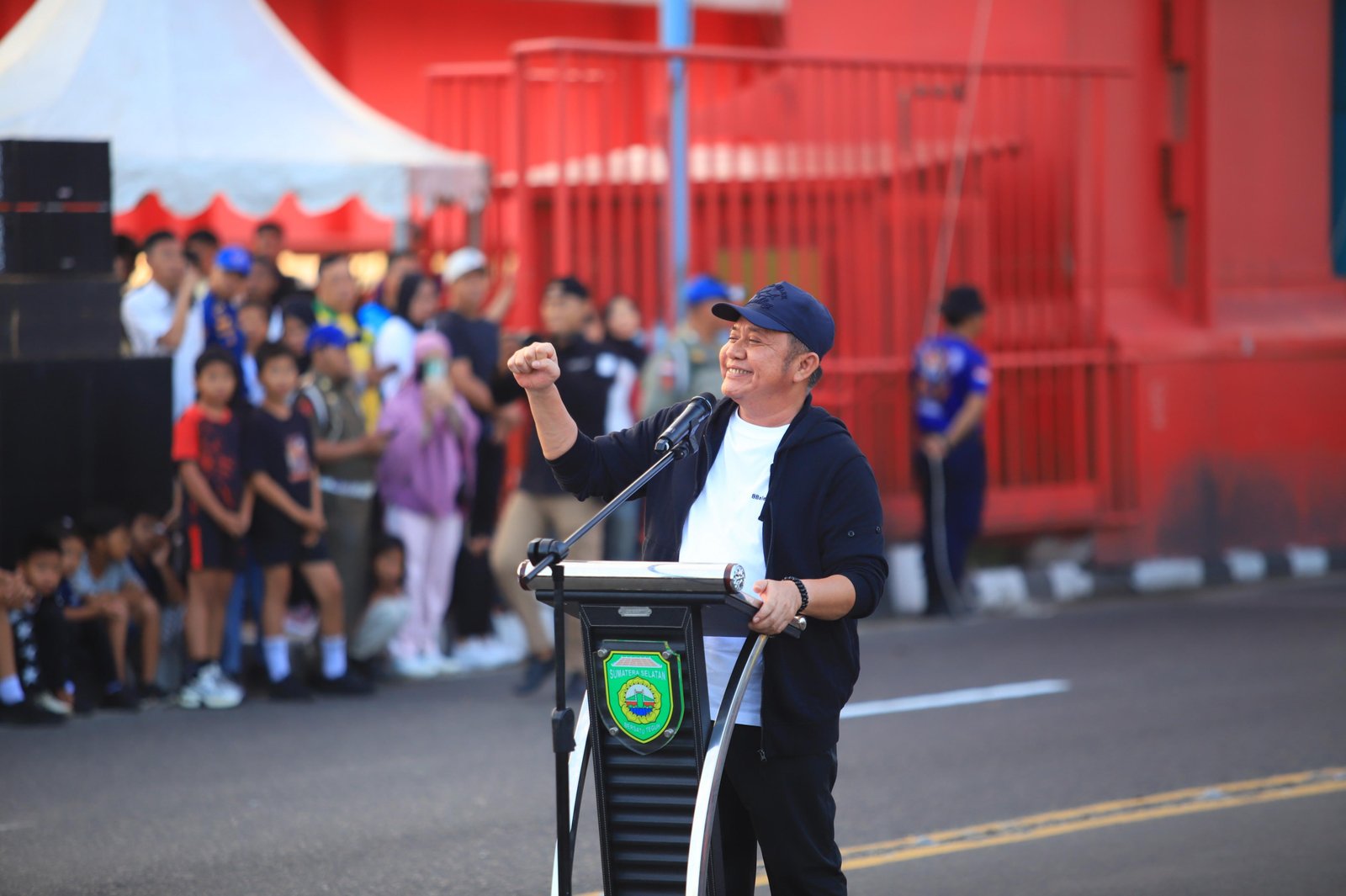 Gubernur Herman Deru Resmikan Car Free Day di Jembatan Ampera, Dorong Budaya Sehat dan Penguatan Ekonomi Masyarakat