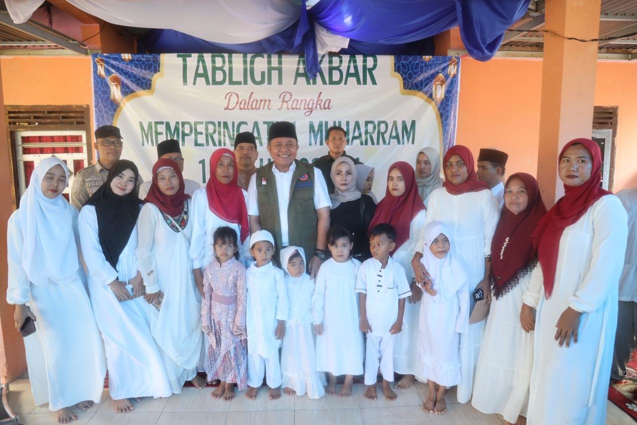 Herman Deru Ajak Masyarakat Tingkatkan Keimanan dan Akhlak pada Tabligh Akbar 1 Muharam di Banyuasin