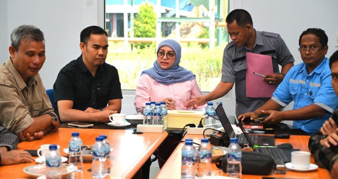 Komisi II DPRD Sumsel Tinjau Operasional PT Gas Gelumbang