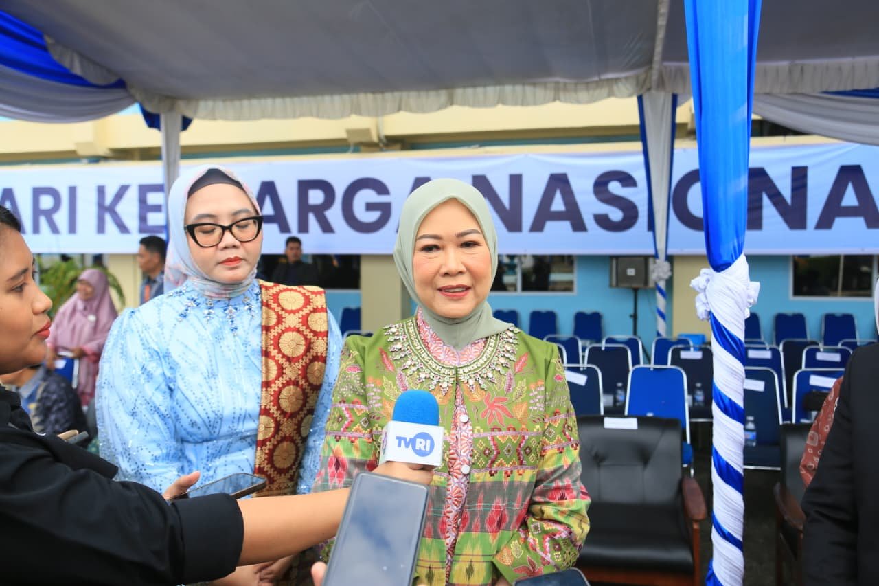 Ketua TP PKK Sumsel Feby Herman Deru Dorong Penguatan Peran Ayah dalam Keluarga pada Peringatan Harganas ke-32