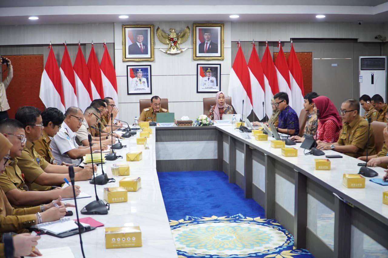 Sekda Sumsel  Edward Candra  Buka Diskusi Kajian Studi Lobbying Politik dan Regulasi Bersama KPK RI